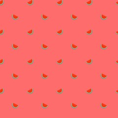seamless pattern  watermelon