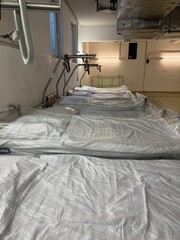 bed in hospital