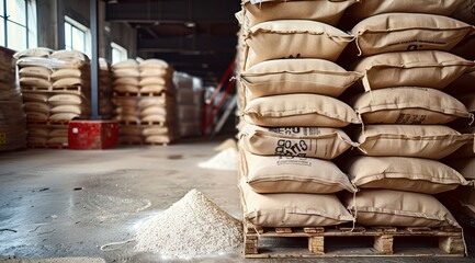 The Art and Science of Storing Flour Bags Efficiently in a Structured Stock Environment