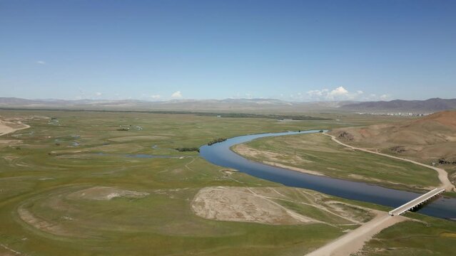 landscape with river