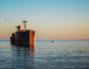 Europe, Romania, Constanta region, 2023 year - Sea, seashore 