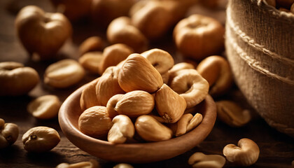 Fototapeta premium nuts in a bowl