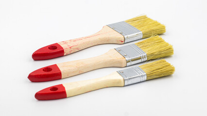 Paint brush isolated on a white background