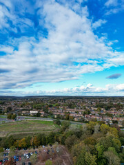 Sky and Clouds over Central Hemel Hempstead City of England Great Britain 