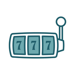 jackpot icon vector design template simple and clean