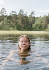 Scandinavian Midsommar: Teen's Lake Swim Celebration
