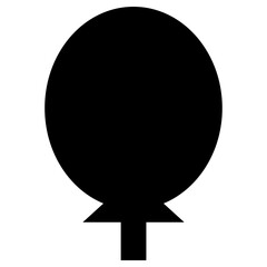 Fototapeta na wymiar balloon icon, simple vector design