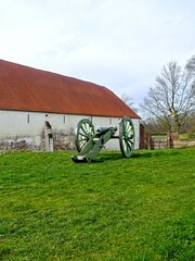 Waterloo, March 2024 - Visit to the Hougoumont farm, emblematic site of the battle between the French led by Napoleon BONAPARTE and the allied troops led by the Duke of Wellington.