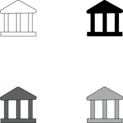 house icon set