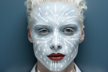 Funny and scary circus actors providing excellent performance carnival evening weekend fair Generative AI picture