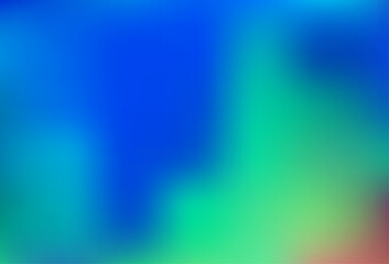 Light Blue, Green vector blurred bright pattern.