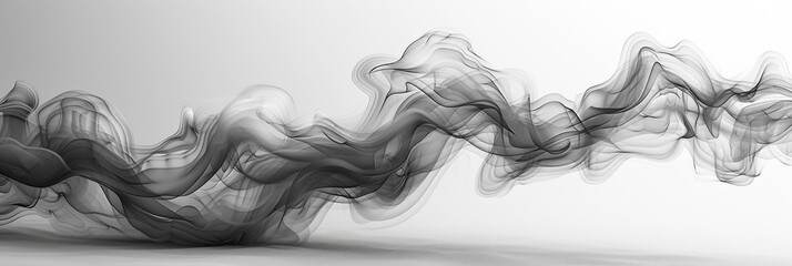 Collection Swirling Movement Black Smoke, Background HD, Illustrations