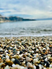 pebbles on the beach
