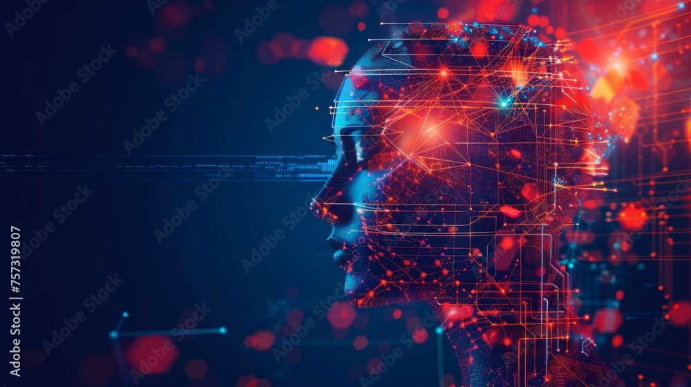 Poster innovative startups integrating ai and machine learning