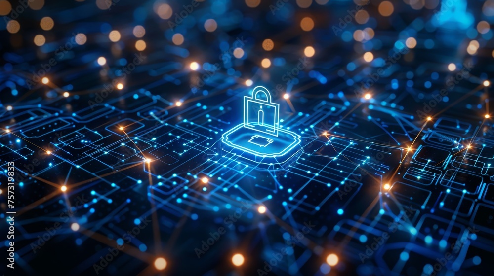Poster innovators developing new cybersecurity technologies to enhance network security
