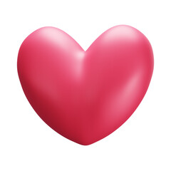 3D illustration of love. UI icon