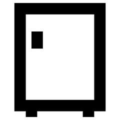 cabinet icon, simple vector design