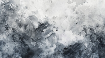 Abstract colorful watercolor background in shades of grey for graphic design 