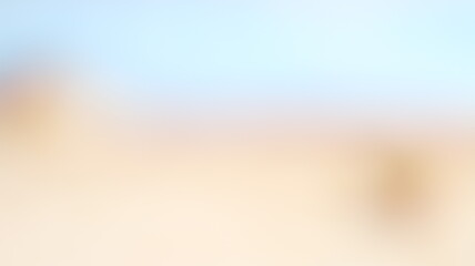 Desert Blur Background with Depth of field Minimal Style