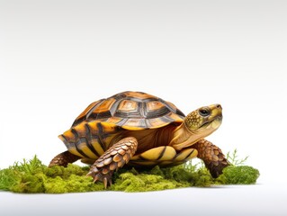 Obraz premium turtle on white