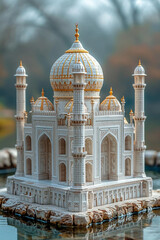 Beautiful mosque model