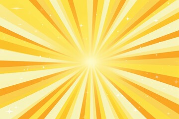 Soothing sunburst backdrop featuring mellow yellow rays. Soft and tranquil.