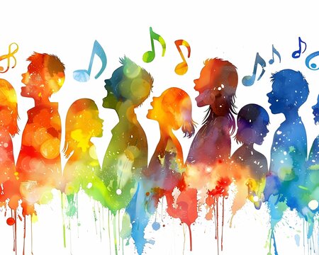 Birthday song voices merge
