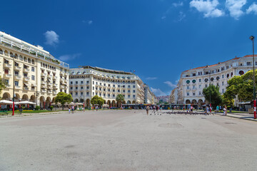 Fototapeta na wymiar Aristotelous Square, Thessaloniki, Greece