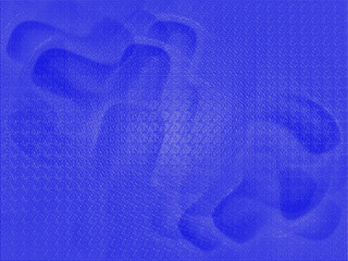  Blue Background with Rounded Geometric Forms and Fine Grained Texture
