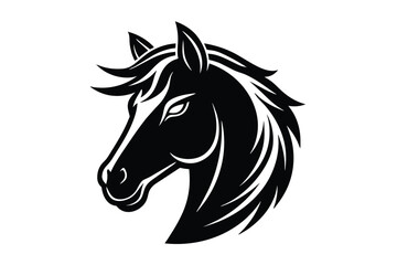 Obraz na płótnie Canvas horse head icon vector illustration design .eps