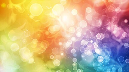 Abstract background in iridescent colors