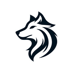 Wolf Head Vector Design