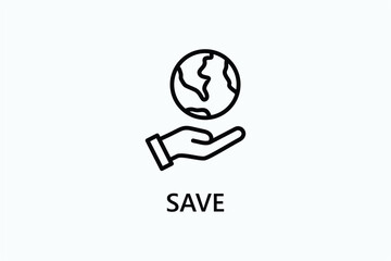 Save icon or logo sign symbol vector illustration