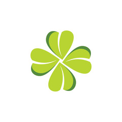 clover logo icon vector