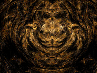 Imaginatory fractal abstract background Image