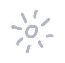 simple sun icon