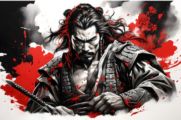 samurai illustration