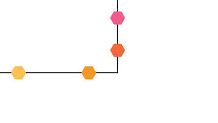 Timeline infographic presentation layout fully editable.