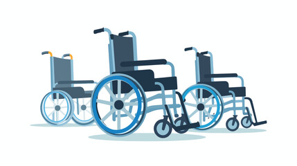 Fototapeta na wymiar wheelchair for disable person
