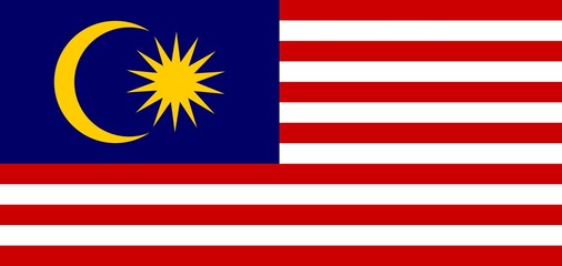 flag of malaysia country