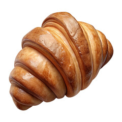 Croissant. Isolated French croissant.