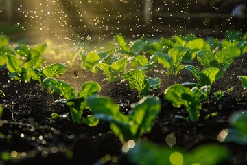 agriculture crops at the field