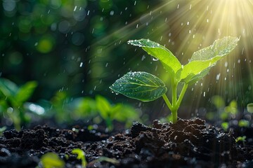 agriculture crops at the field