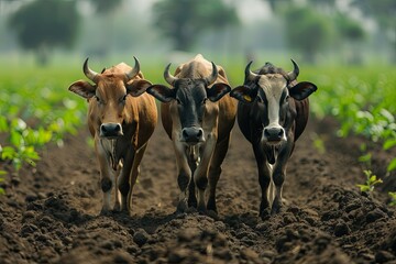 agriculture crops at the field