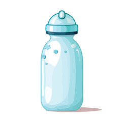 Adorable Baby Bottle Clipart 