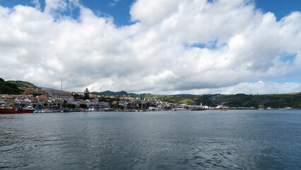 Marina da Horta, Faial, Portugal. Is currently the fourth most visited ocean marina and certainly...