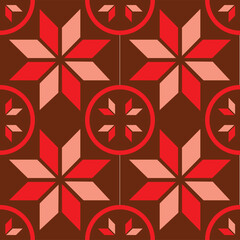seamless pattern with flowers