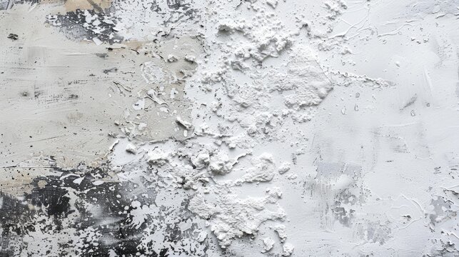 White and gray cement wall texture and background