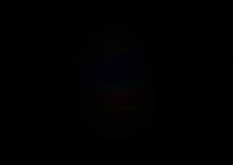 Dark Silver, Gray vector glossy bokeh pattern.