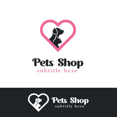 Pets Shop Logo Design